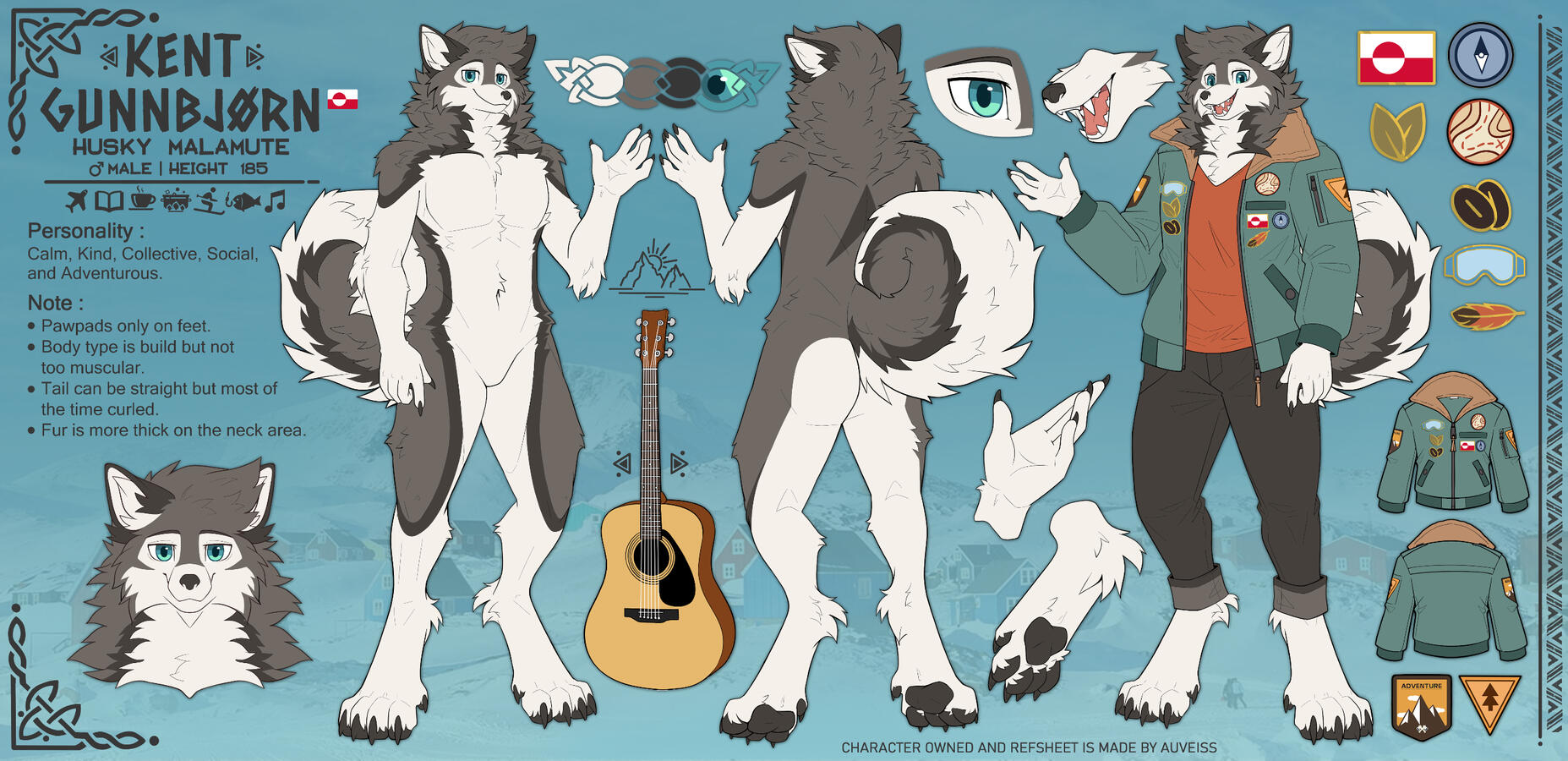 Kent Gunnbjørn main reference